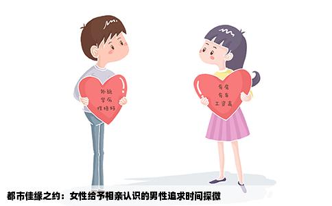 都市佳缘之约：女性给予相亲认识的男性追求时间探微