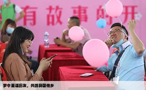 梦中重逢旧友，共游异国他乡