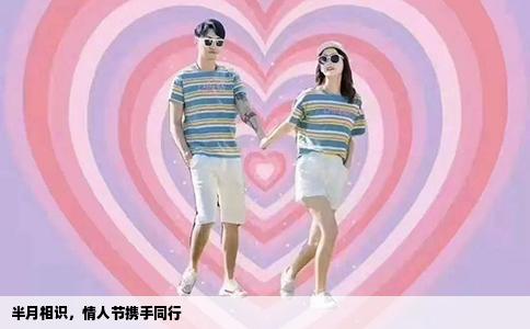 半月相识，情人节携手同行