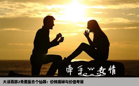 大话西游2免费版合个仙器：价格揭秘与价值考量