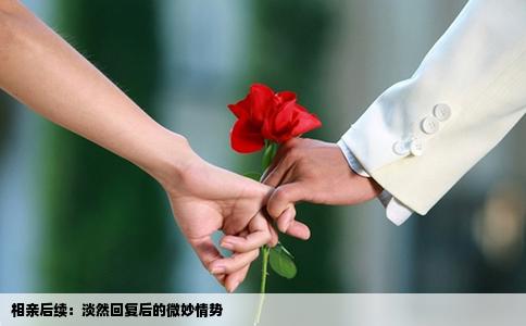 相亲后续：淡然回复后的微妙情势