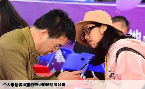 个人申请美国旅游签证的难易度分析